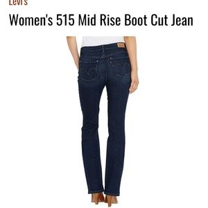 Levis 515 boot cut woman's jeans
